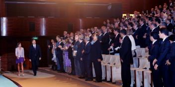 Ilham Aliyev attended the Third Congress of World Azerbaijanis