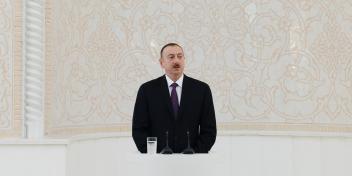 Speech by Ilham Aliyev at the opening of Heydar Mosque in Baku