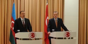 Ilham Aliyev and Turkish Prime Minister Recep Tayyip Erdogan held a joint press conference