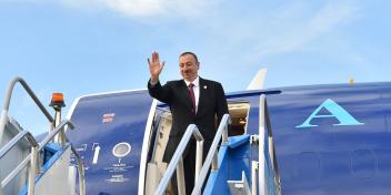 Ilham Aliyev ended his working visit to Turkey