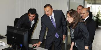 Ilham Aliyev attended the opening of the Gobustan pilot test site and training center