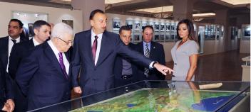 President of the State of Palestine Mahmoud Abbas visited the Heydar Aliyev Foundation