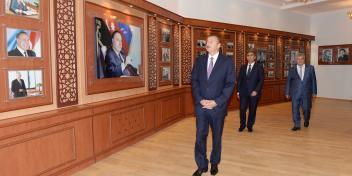 Ilham Aliyev attended the opening of the Heydar Aliyev Center in Yardimli