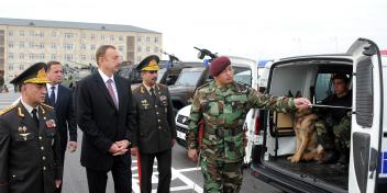 Visit of Ilham Aliyev to Khachmaz and Guba