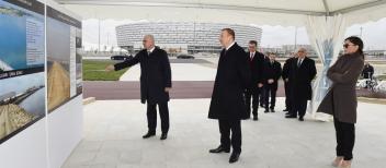 Ilham Aliyev reviewed the environmental project around Lake Boyukshor and adjacent areas