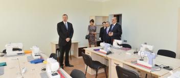 Ilham Aliyev attended the opening of the Centre for the professional rehabilitation of young people with limited health capabilities in the Yeni Ramana settlement in Baku