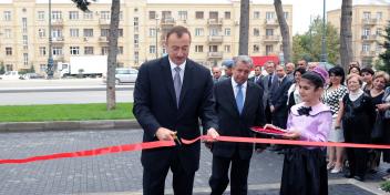 Ilham Aliyev attended the opening of 11-year music school No 8 named after Gara Garayev in Baku