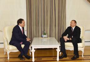 Ilham Aliyev received the Secretary General of the Socialist International