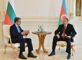 Ilham Aliyev met with Bulgarian President Rosen Plevneliev