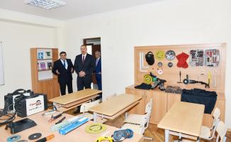 Ilham Aliyev reviewed Baku Professional Lyceum No. 5 after repair and reconstruction