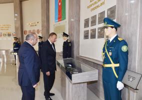 Ilham Aliyev attended the opening of the Flag Square in Kurdamir