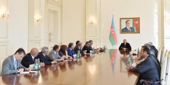 Speech by Ilham Aliyev at the meeting of the the Board of Directors of the Press Council on the occasion of the 140th anniversary of the national press