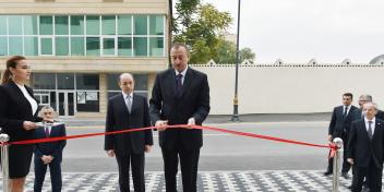 Ilham Aliyev attended the opening of the Sabunchu Court Complex