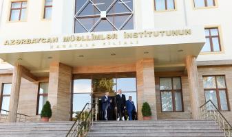 Ilham Aliyev attended the opening of the newly-built Zagatala branch of Azerbaijan Teachers Institute