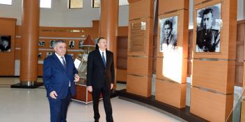 Ilham Aliyev attended the opening of the Heydar Aliyev Center in Zagatala