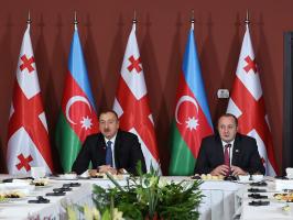 The Azerbaijani and Georgian presidents visited the “Tea house” training center in Marneuli