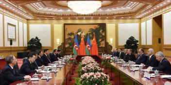 Ilham Aliyev met with President of the People's Republic of China Xi Jinping