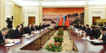 Ilham Aliyev met with Premier of the State Council of China Li Keqiang