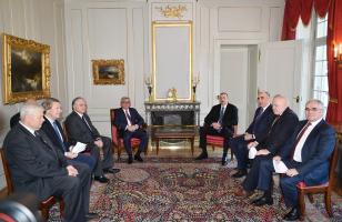 Azerbaijani, Armenian presidents met in Bern