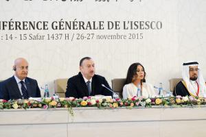 Speech by Ilham Aliyev at the opening of the 12th session of ISESCO General Conference