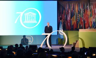 Speech by Ilham Aliyev at the Leaders' Forum of the 38th Session of UNESCO General Conference