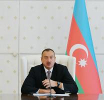 Closing speech by Ilham Aliyev at the meeting of the Cabinet of Ministers dedicated to the results of socioeconomic development in nine months of 2015 and objectives for the future