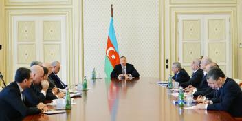 Ilham Aliyev chaired a meeting on economic and social issues