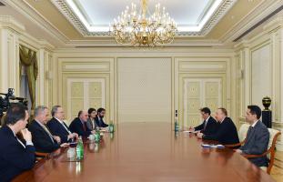 Ilham Aliyev received delegation led by Greek Foreign Minister