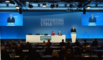 Ilham Aliyev attends "Supporting Syria and the Region Conference" in London