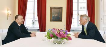 Ilham Aliyev met with Managing Director and CEO of Goetzpartners