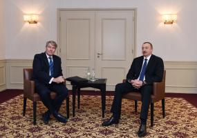 Ilham Aliyev met with chairman of Eastern Committee of German Economy