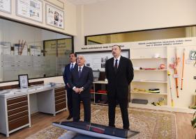 Ilham Aliyev attended the opening of “Nizami” electrical substation in Ganja