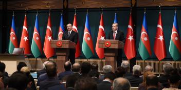 Presidents of Azerbaijan and Turkey made statements for the press