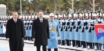 Working visit of Ilham Aliyev to Turkey