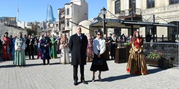 Ilham Aliyev joined nationwide festivities on the occasion of Novruz holiday