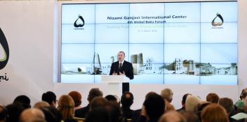 Speech by Ilham Aliyev at the the opening of the 4th Global Baku Forum