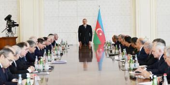 President Ilham Aliyev chaired the meeting of the Cabinet of Ministers dedicated to the results of the first quarter of 2016 and objectives for the future