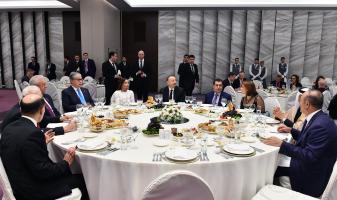 Dinner reception was hosted in honor of participants of 7th Global Forum of UNAOC