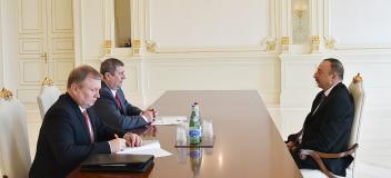 Ilham Aliyev received Belarussian deputy Prime Minister