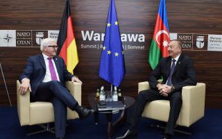 Ilham Aliyev has met with Minister of Foreign Affairs of Germany