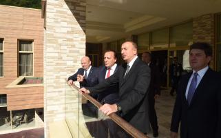 Ilham Aliyev attended opening of “Qafqaz Tufandağ Mountain Resort” in Qabala