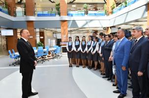 Speech by Ilham Aliyev at the opening of Qabala regional “ASAN xidmət” center