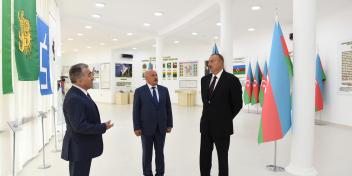 Ilham Aliyev opened Flag Square and Azerbaijan State Symbols Museum in Masalli