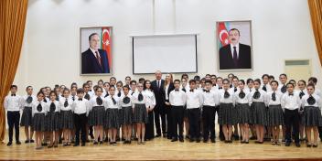 Ilham Aliyev inaugurated Children’s Arts School in Masalli