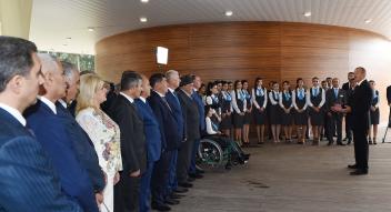 Speech by Ilham Aliyev at the opening of “ASAN hayat” complex in Masalli