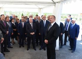 Speech by Ilham Aliyev at the opening of Yalama Agropark