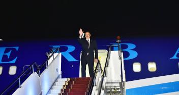 Ilham Aliyev completed Kyrgyzstan visit