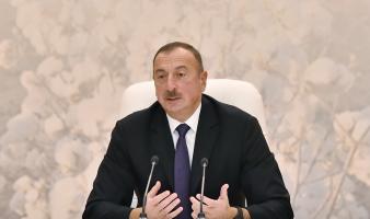 Closing speech by Ilham Aliyev at the conference on development of cotton-growing in Azerbaijan