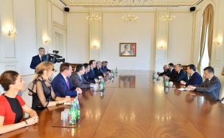 Ilham Aliyev received PACE Referendum Assessment Mission