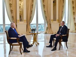 Ilham Aliyev responded to questions from Sputnik International News Agency